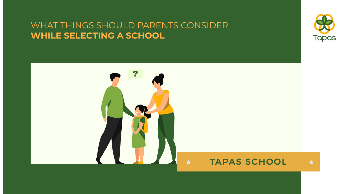 Selecting A School tapas education